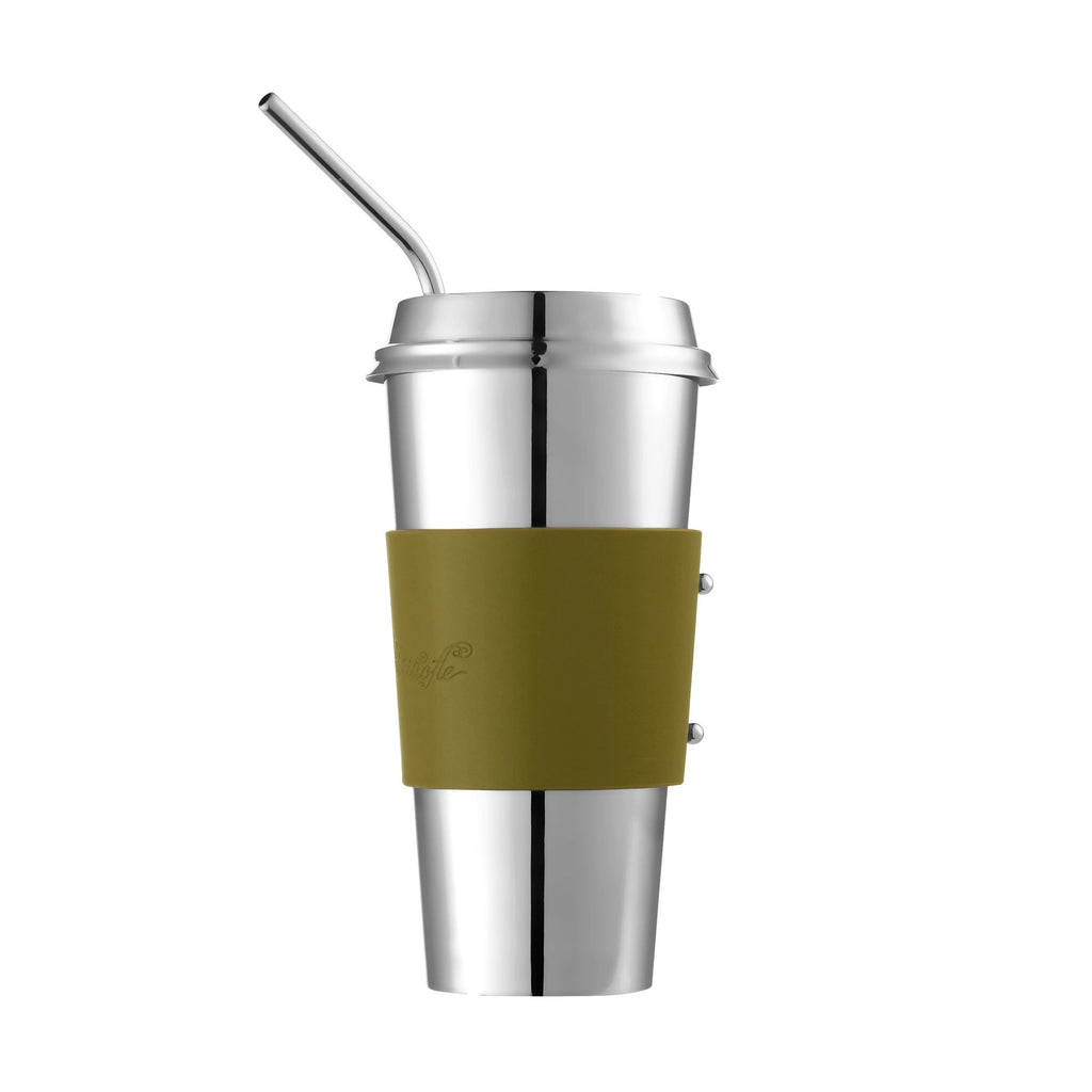 Christofle Paris - Objets Miroir - Stainless Steel Coffee Cup with