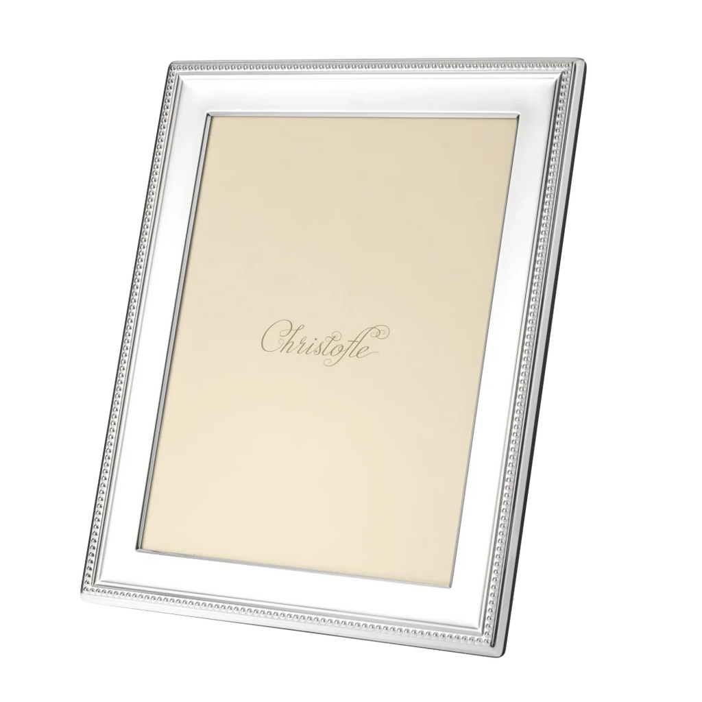 Christofle Paris - Perles - Silver Plated Picture Frame 7 Christofle Paris - Perles - Silver Plated Picture Frame 7