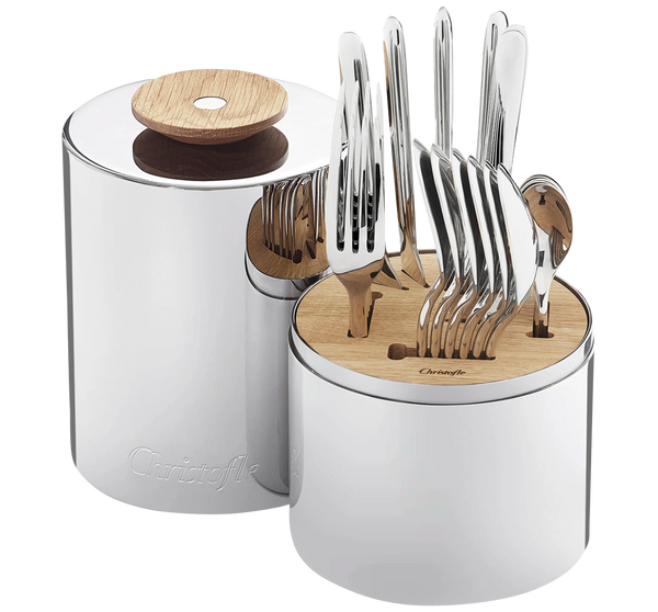 christofle Paris-silver-plated-24-piece-flatware-set-with-storage-capsule-B02406299