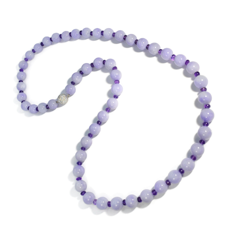 eclat-jewels-necklace-lavender-jade-amethyst-diamonds-platinum-2-NK-4259A