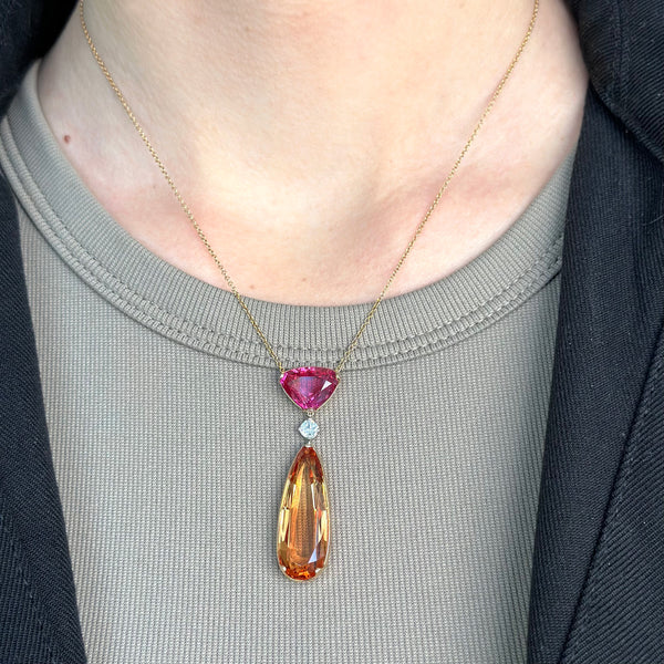 eclat-pendant-necklace-imperial-topaz-pink spinel-diamond-2-NK-4205