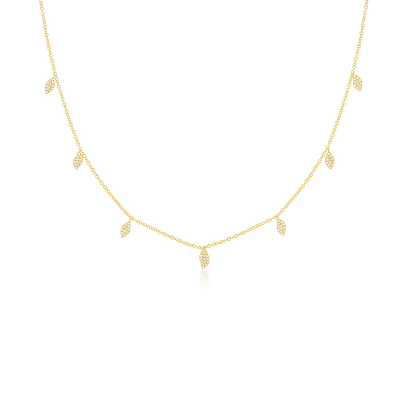 ef-collection-14k-yellow-gold-diamond-pave-multi-leaf-necklace-ef-61813