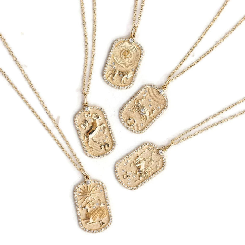 ef-collection-diamond-leo-zodiac-charm-yellow-gold-EF-61929P