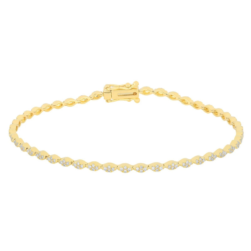 ef-collection-diamond-yellow-gold-marquise-bracelet- ef-61369