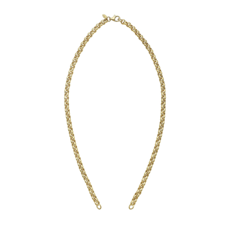 Lionheart - 16" Rolo Link Chain, Yellow Gold