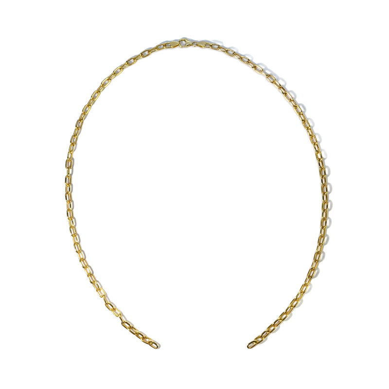 Lionheart - 20" Oval Link Chain, Yellow Gold