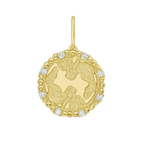 lionheart-gemini-diamond-bead-zodiac-medallion-14k-yellow-gold-LHZ051