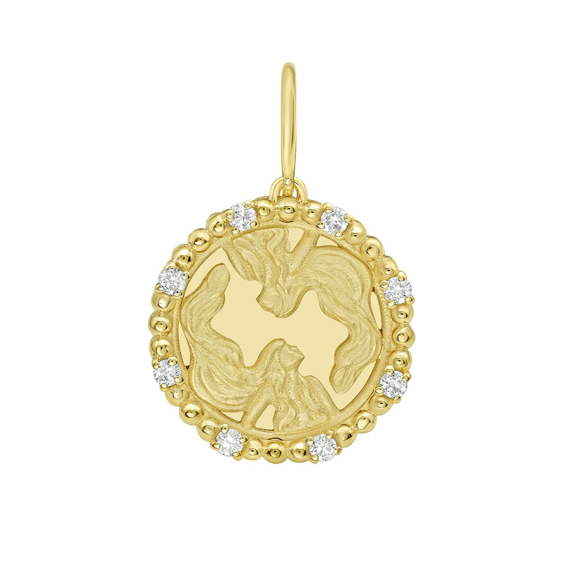 lionheart-gemini-diamond-bead-zodiac-medallion-14k-yellow-gold-LHZ051