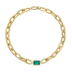 lionheart-joy-signature-jumbo-link-emerald-necklace-yellow-gold