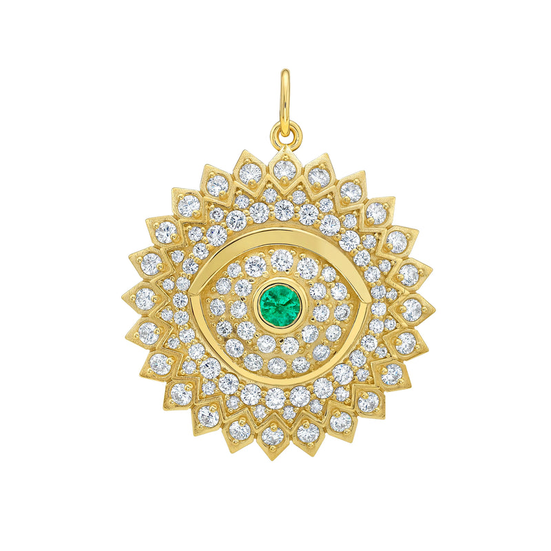 lionheart-soraya-emerald-evil-eye-medallion-14k-yellow-gold-LHCE15