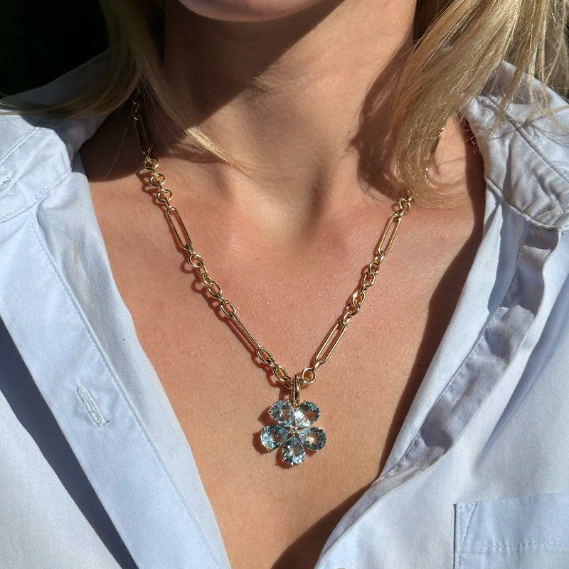 lionheart-trombone-7-rings-medium-albert-link-chain-necklace-yellow-gold-LH-7RINGM20