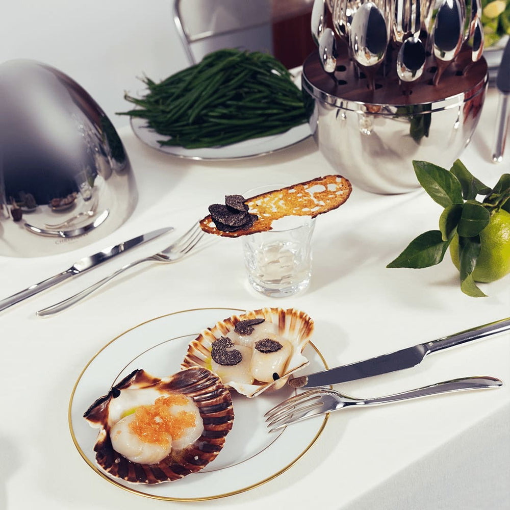 Christofle Paris - Mood - Silver Plated 24-Piece Flatware Set – AF