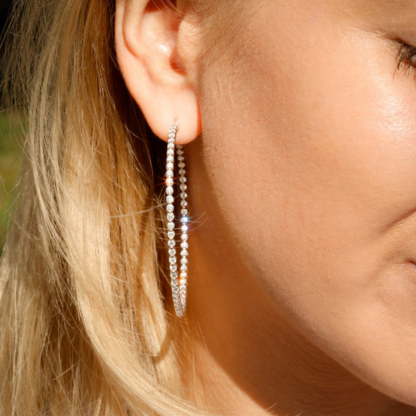 norman-silverman-18k-white-gold-diamond-hoops-3.28-carats-11577