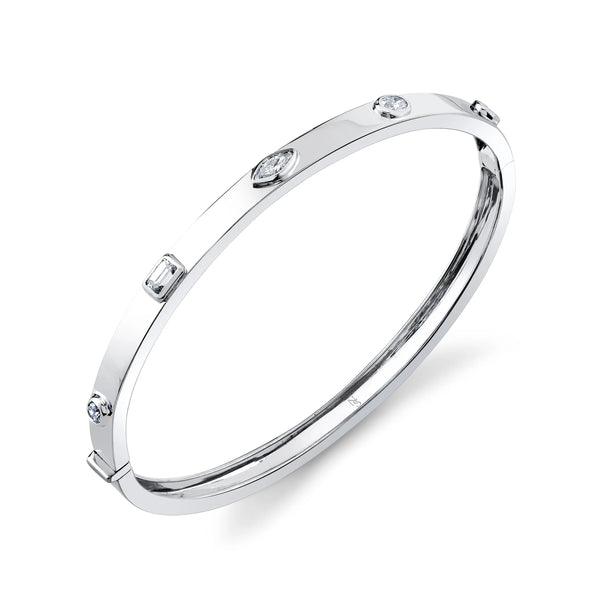 norman-silverman-bangle-with-fancy-shape-diamonds-18k-white-gold-B4230
