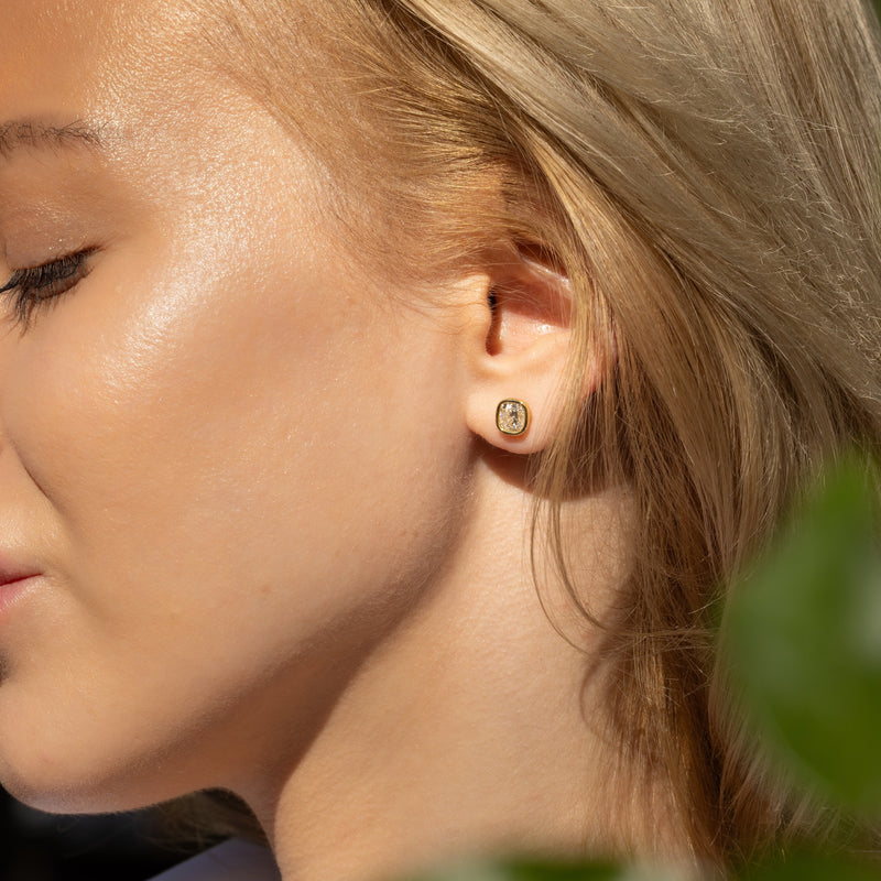 norman-silverman-bezel-set-cushion-cut-diamond-stud-earrings-1.83-carats-F6100