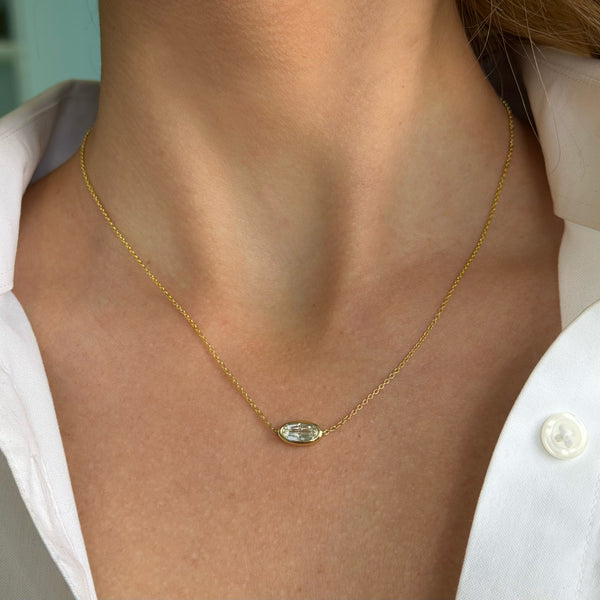 norman-silverman-bezel-set-oval-diamond-pendant-necklace-F23175