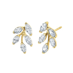 norman-silverman-earrings-marquise-diamonds-yellow-gold-F22790