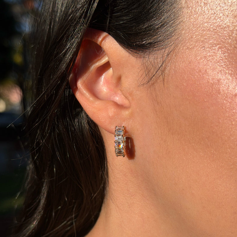 norman-silverman-emerald-cut-huggies-18k-rose-gold-4.16-carats-F22982_1