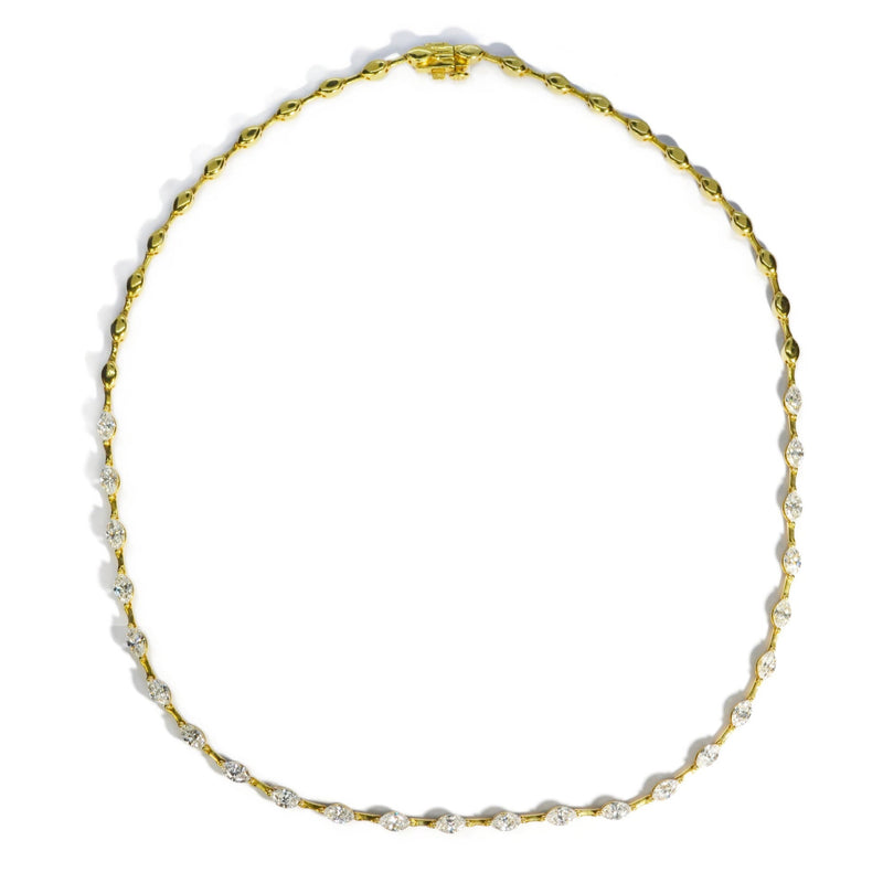 norman-silverman-halfway-bar-necklace-with-marquise-diamonds-18k-yellow-gold-N3296