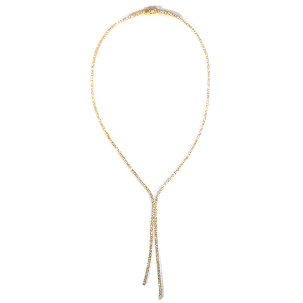 norman-silverman-lariat-necklace-18YG-7.88-carats-N4152