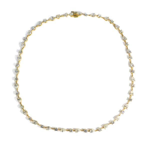 norman-silverman-mixed-shape-diamond-necklace-18k-yellow-gold-N3873