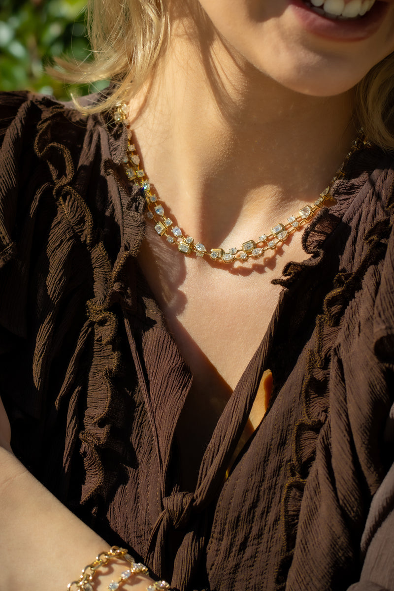 norman-silverman-mixed-shape-diamond-necklace-18k-yellow-gold-N3873_1