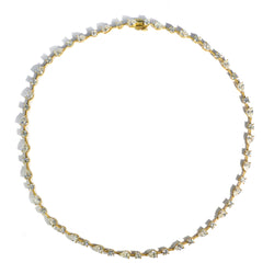 norman-silverman-mixed-shape-diamond-necklace-18k-yellow-gold-N3873