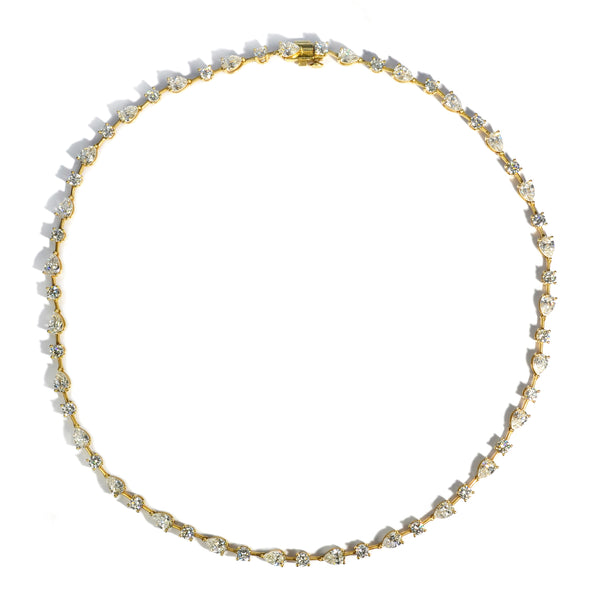 norman-silverman-mixed-shape-diamond-necklace-18k-yellow-gold-N3873