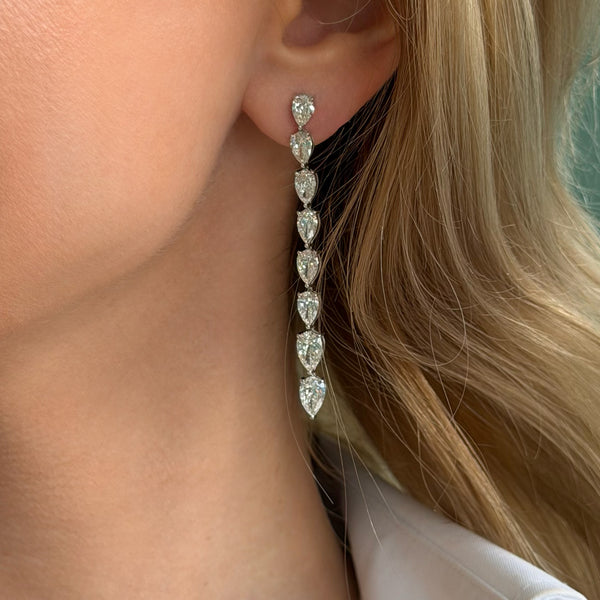 norman-silverman-pear-shape-diamond-drop-earrings-F22401