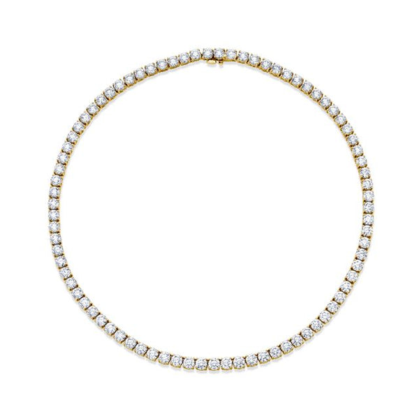 norman-silverman-tennis-necklace-18k-yellow-gold-N3215