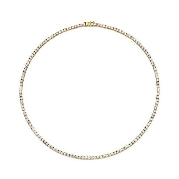 norman-silverman-tennis-necklace-18k-yellow-gold-N4223