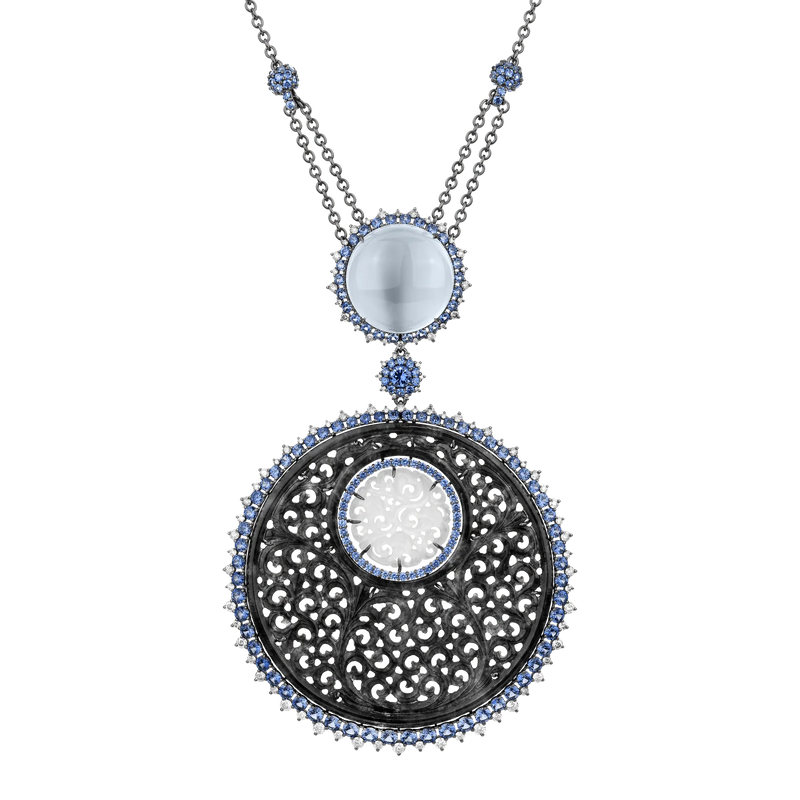 paul-morelli-black-jade-pendant-necklace-catseye-moonstone-diamonds-blue-sapphires-18k-white-gold-PD4791-1316