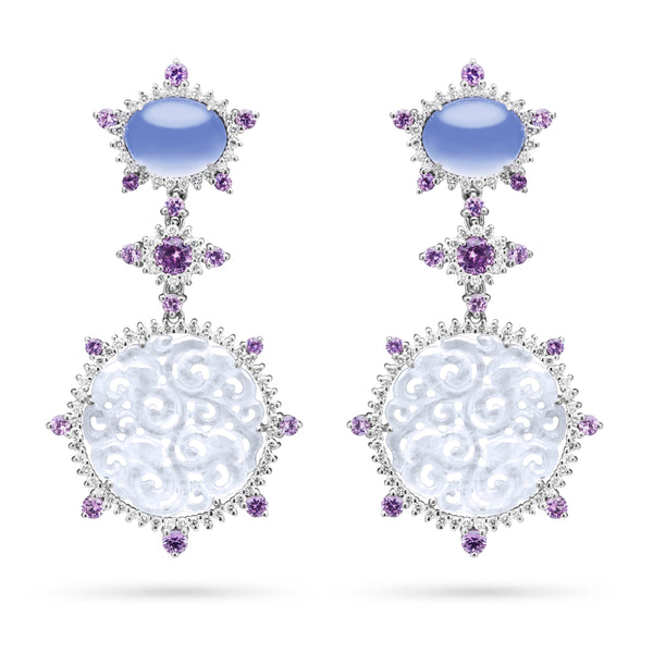 paul-morelli-icy-jade-drop-earrings-purple-sapphires-diamonds-lanvender-chalcedony-18k-white-gold-ER4490-1947