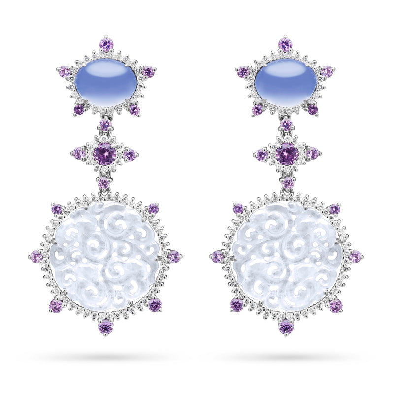 paul-morelli-icy-jade-drop-earrings-purple-sapphires-diamonds-lanvender-chalcedony-18k-white-gold-ER4490-1947