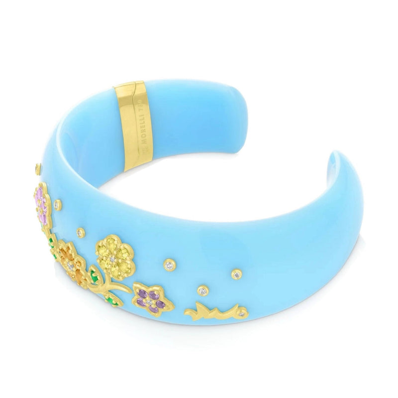 paul-morelli-wild-child-midi-cuff-blue-sapphires-garent-tourmaline-diamonds-yellow-gold-BR4776