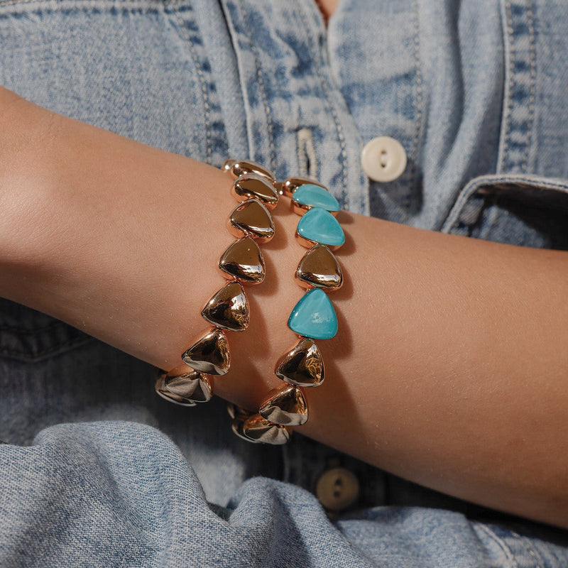Vhernier - Freccia Midi - Bracelet with Turquoise, 18k Rose Gold