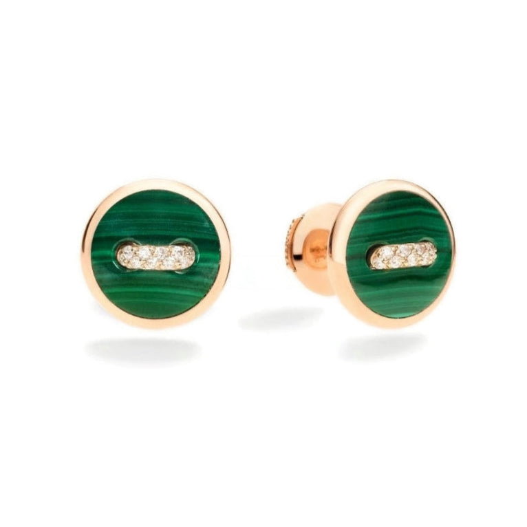 pomellato-pom-pom-dot-earrings-malachite-diamonds-18k-rose-gold-POC4030O7000