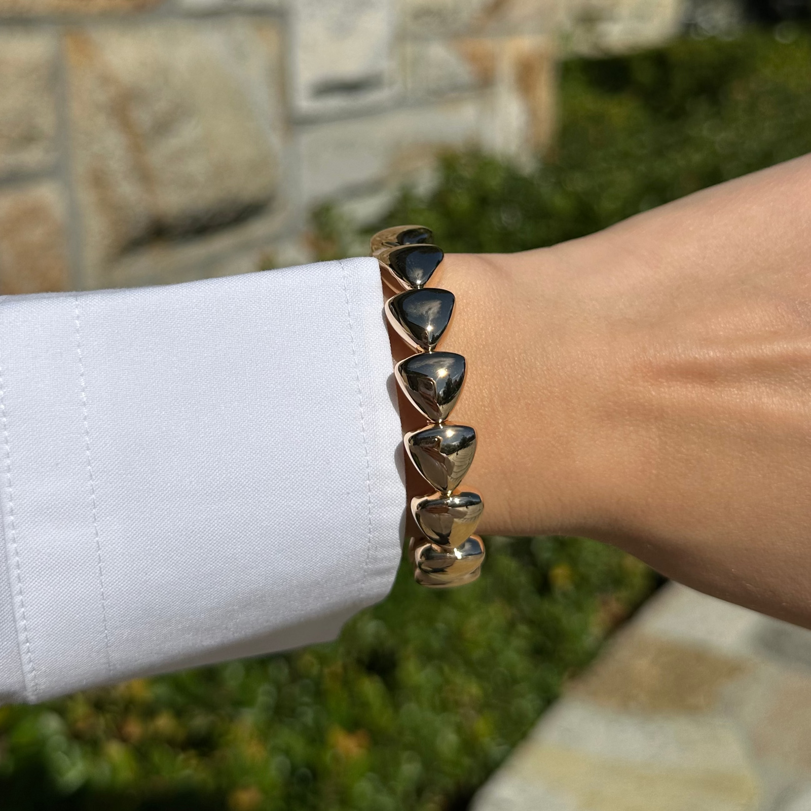 Vhernier - Freccia Midi - Bracelet, 18k Rose Gold – AF Jewelers
