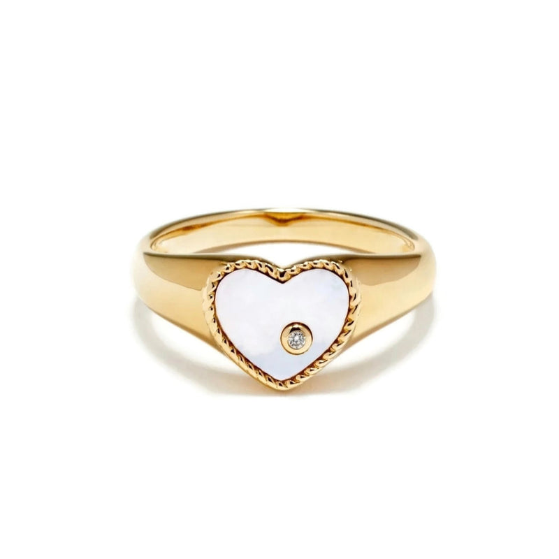 yvonne-leon-baby-heart-shaped-signet-ring-with-white-mother-of-pearl-and-diamonds-18k-yellow-gold-BABYCHEVACOEURNACOJ