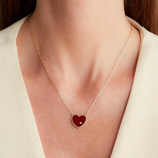 yvonne-leon-heart-solitaire-necklace-with-red-agate-and-diamonds-18k-yellow-gold-COLLSOLITPMCOEURAGROUGOJ