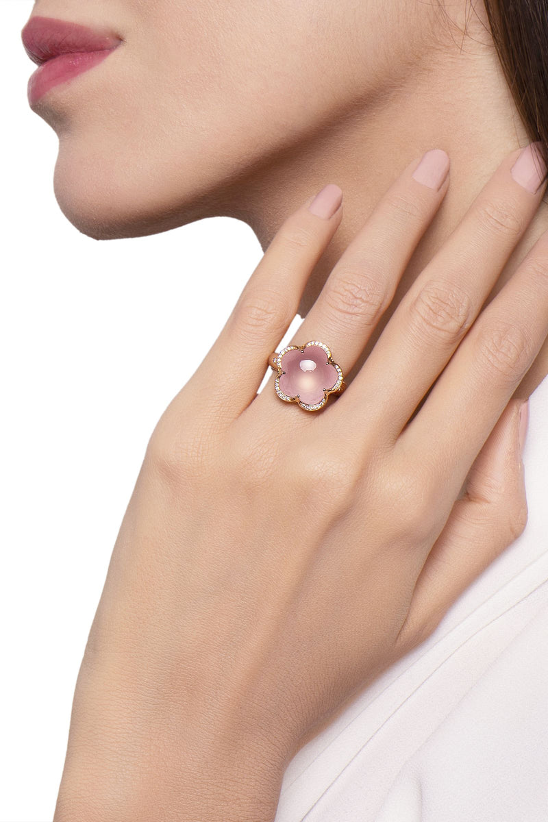pasquale-bruni-bon-ton-ring-18k-rose-gold-rose-quartz-diamonds-15631R