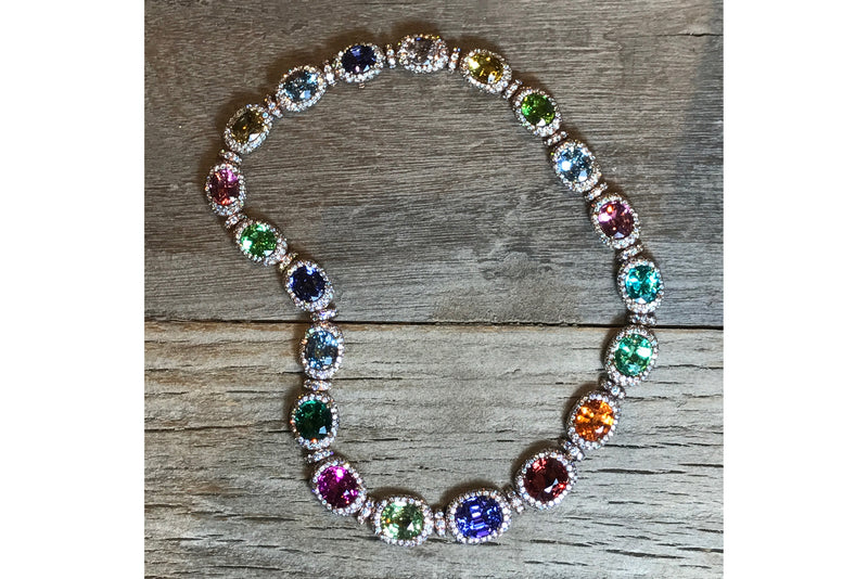 AF-JEWELERS-ONE-OF-A-KIND-MULTICOLOR-GEMSTONES-DIAMONDS-COLLAR-NECKLACE-2-NK-2878