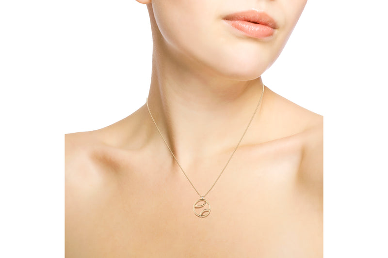 Gold Pendant Necklace - Pebble Mini | Ana Luisa | Online Jewelry Store At  Prices You'll Love
