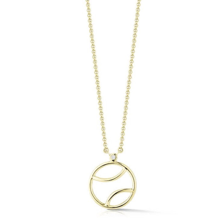 R.ALAGAN ララガン-AWKWARD BALL NECKLACE-GOLD - LOCALERS