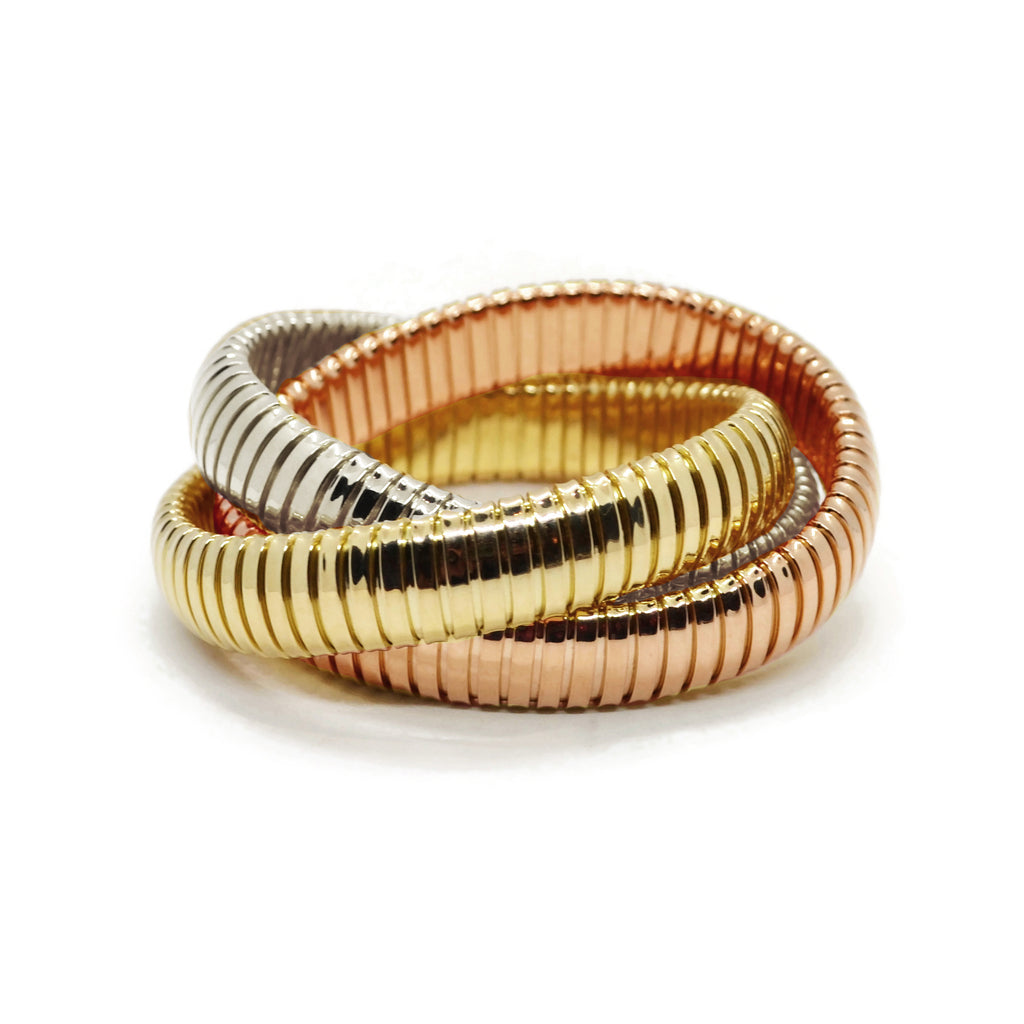 Triple Strand Boho-Style Bracelet Kit (Brass) –