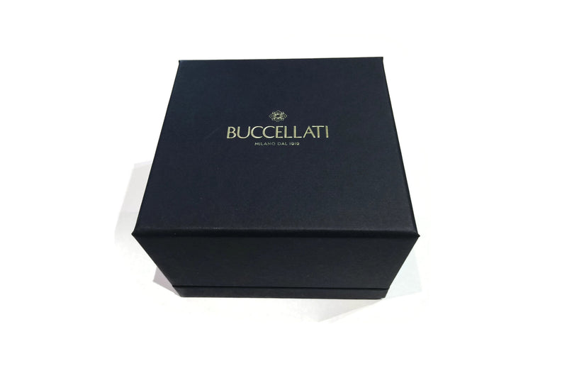Buccellati - Macri Classica - Cuff Bracelet with Diamonds, 18k White Gold. 15.5 mm