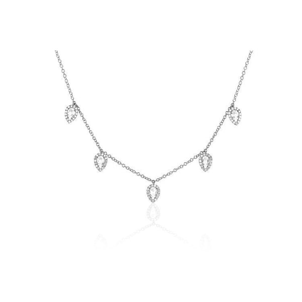 EF-60284-WG-DiamondWhiteTopaz-MultipleTeardrop-Necklace-EF-Collection