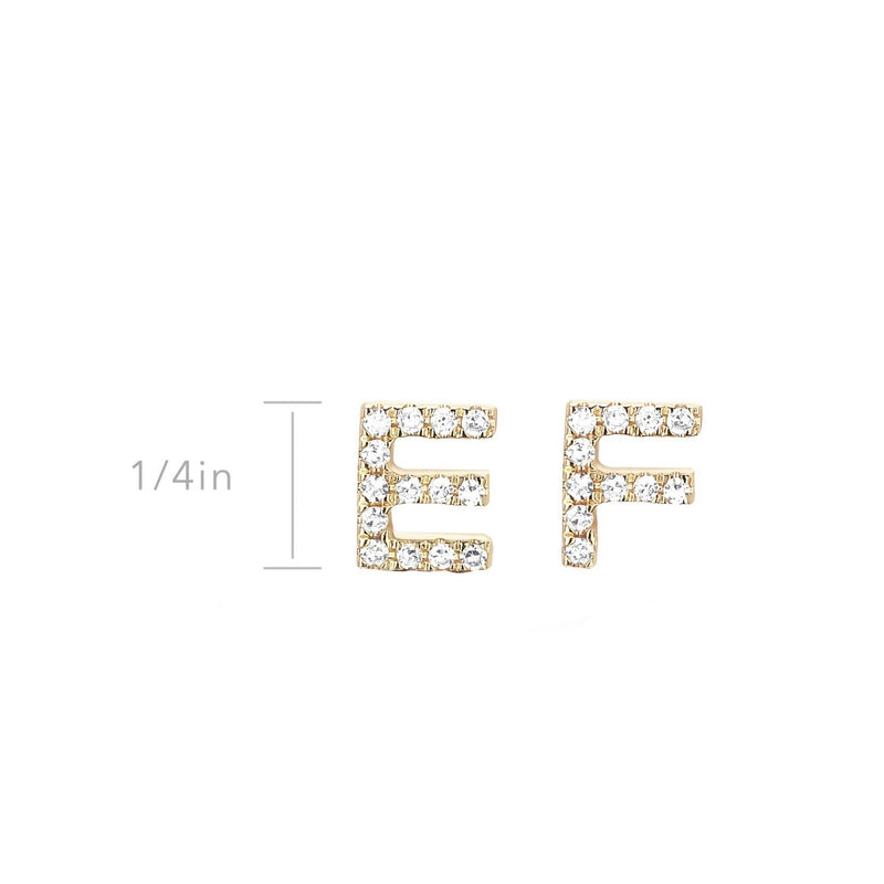 EF-60298-YG-initial-Mini-Diamond-Stud-Earrings