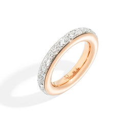 Pomellato-Iconica-Diamonds-Band-Ring-18k-Rose-Gold