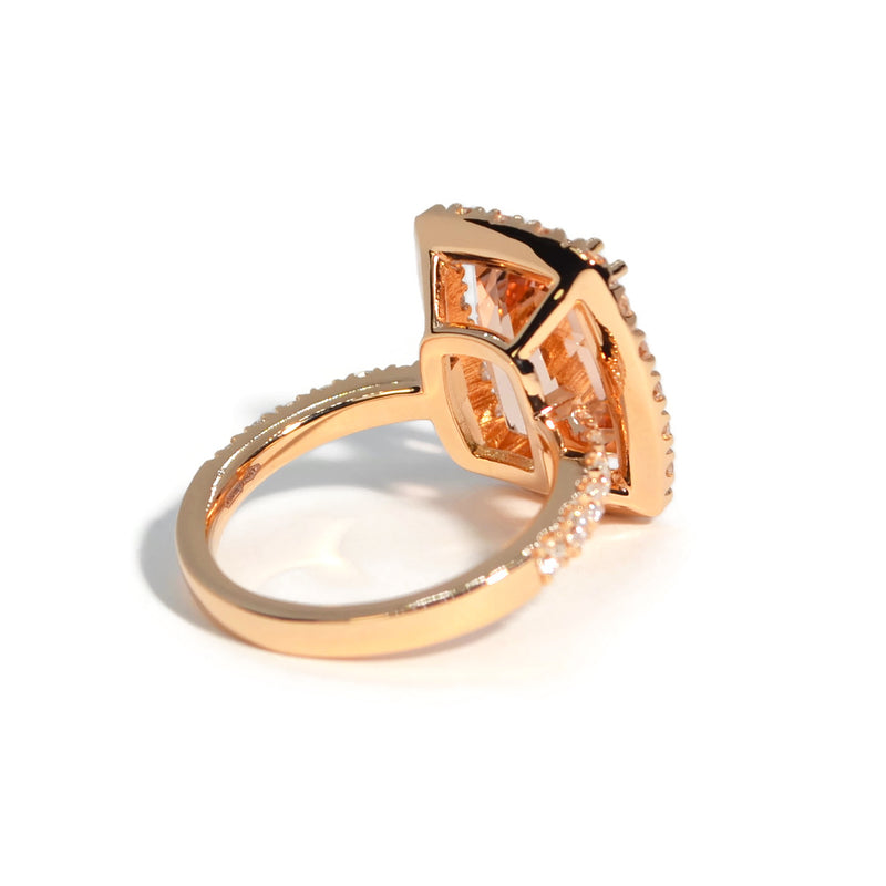 Buy DISHIS 18K Rose Gold And Diamond Flower Ring for Girls and Women Size  10 at Amazon.in